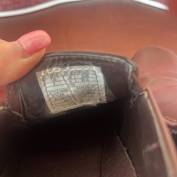 Perry Ellis Samuel GP Brown Slip On Loafer Dress Shoes - Picture 10 of 13